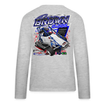 Owen Brown | 2023 | Youth LS T-Shirt - heather gray