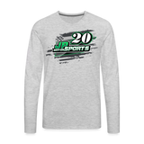 JP Motorsports | 2023 | Men's LS T-Shirt - heather gray