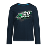 JP Motorsports | 2023 | Youth LS T-Shirt - deep navy