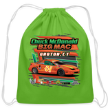 Chuck McDonald | 2023 | Cotton Drawstring Bag - clover