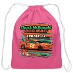 Chuck McDonald | 2023 | Cotton Drawstring Bag - pink