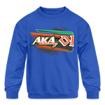 Chuck McDonald | 2023 | Youth Crewneck Sweatshirt - royal blue