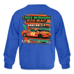 Chuck McDonald | 2023 | Youth Crewneck Sweatshirt - royal blue