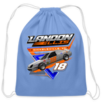 Landon Ellis | 2023 | Cotton Drawstring Bag - carolina blue