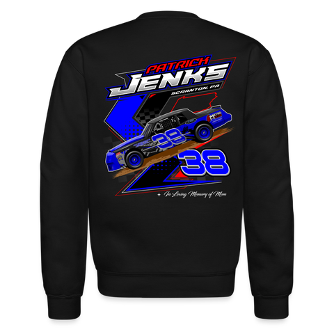 Patrick Jenks | 2023 | Adult Crewneck Sweatshirt - black
