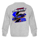 Patrick Jenks | 2023 | Youth Crewneck Sweatshirt - heather gray