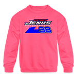 Patrick Jenks | 2023 | Youth Crewneck Sweatshirt - neon pink