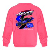 Patrick Jenks | 2023 | Youth Crewneck Sweatshirt - neon pink