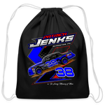 Patrick Jenks | 2023 | Cotton Drawstring Bag - black