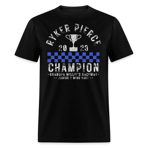 Ryker Pierce | 2023 Champ | Adult T-Shirt - black