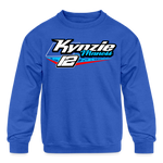 Kynzie Maness | Red | 2023 | Youth Crewneck Sweatshirt - royal blue