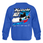 Kynzie Maness | Red | 2023 | Youth Crewneck Sweatshirt - royal blue