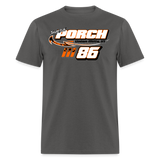 Jameson Porch | 2023 | Adult T-Shirt - charcoal