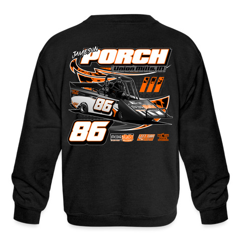 Jameson Porch | 2023 | Youth Crewneck Sweatshirt - black