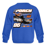 Jameson Porch | 2023 | Youth Crewneck Sweatshirt - royal blue