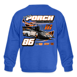 Jameson Porch | 2023 | Youth Crewneck Sweatshirt - royal blue