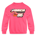 Jameson Porch | 2023 | Youth Crewneck Sweatshirt - neon pink