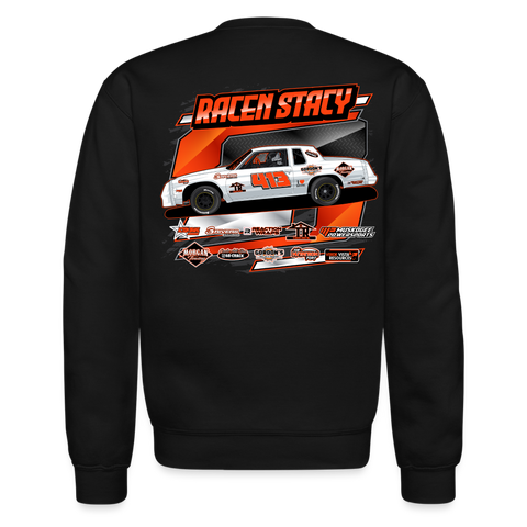 Racen Stacy | 2023 | Adult Crewneck Sweatshirt - black