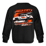 Racen Stacy | 2023 | Youth Crewneck Sweatshirt - black