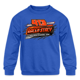 Racen Stacy | 2023 | Youth Crewneck Sweatshirt - royal blue