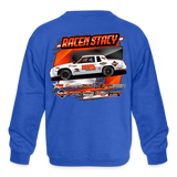 Racen Stacy | 2023 | Youth Crewneck Sweatshirt - royal blue