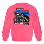 Keith Farnum | 2023 | Youth Crewneck | Sweatshirt - neon pink