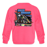 Keith Farnum | 2023 | Youth Crewneck | Sweatshirt - neon pink