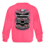 Granite State Mini Sprints | 2024 | Youth Crewneck Sweatshirt - neon pink