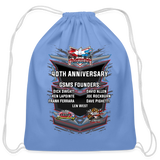 Granite State Mini Sprints | 2024 | Cotton Drawstring Bag - carolina blue