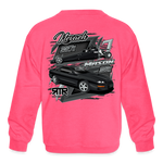Benz Racing | 2023 | Youth Crewneck Sweatshirt - neon pink