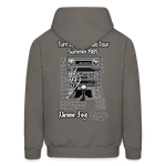 Dense Fog | Summer 1985 | Adult Hoodie - asphalt gray