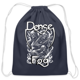 Dense Fog | Summer 1985 | Cotton Drawstring Bag - navy