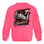 Joe Lowell | 2024 | Youth Crewneck Sweatshirt - neon pink