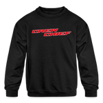 Custom Design | Collins | Youth Crewneck Sweatshirt - black