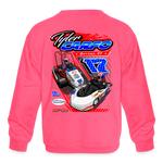 Tyler Carfo | 2023 | Youth Crewneck Sweatshirt - neon pink