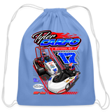 Tyler Carfo | 2023 | Cotton Drawstring Bag - carolina blue