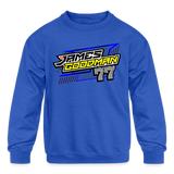 James Goodman | 2024 | Youth Crewneck Sweatshirt - royal blue