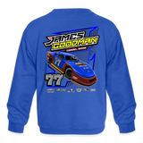 James Goodman | 2024 | Youth Crewneck Sweatshirt - royal blue