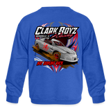 Tucker Clark | 2024 | Youth Crewneck Sweatshirt - royal blue