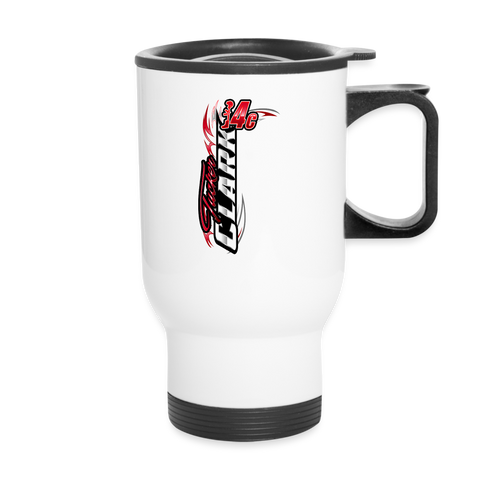 Tucker Clark | 2024 | Travel Mug - white