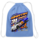 Jeff Martin | 2024 | Cotton Drawstring Bag - carolina blue