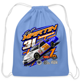 Jeff Martin | 2024 | Cotton Drawstring Bag - carolina blue