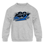 Ruel Motorsports | 2024 | Youth Crewneck Sweatshirt - heather gray