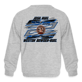 Ruel Motorsports | 2024 | Youth Crewneck Sweatshirt - heather gray