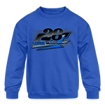 Ruel Motorsports | 2024 | Youth Crewneck Sweatshirt - royal blue