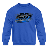 Ruel Motorsports | 2024 | Youth Crewneck Sweatshirt - royal blue