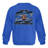 Ruel Motorsports | 2024 | Youth Crewneck Sweatshirt - royal blue