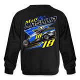 Matt Lashua | 2024 | Youth Crewneck Sweatshirt - black