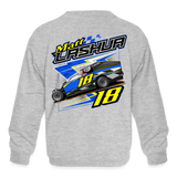 Matt Lashua | 2024 | Youth Crewneck Sweatshirt - heather gray