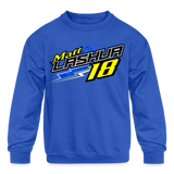 Matt Lashua | 2024 | Youth Crewneck Sweatshirt - royal blue